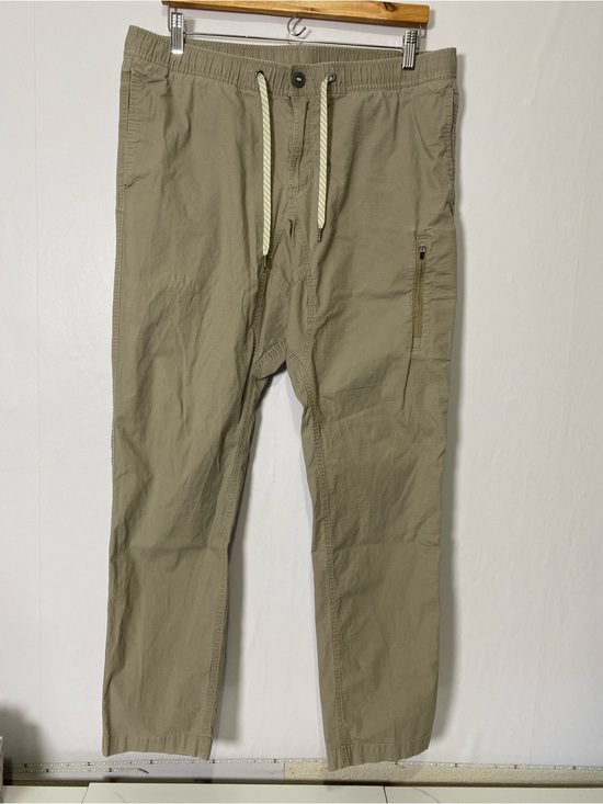 Vuori Other - Vuori V412 Ripstop Pants Mens Size XL Drawstring Pockets Hiking Climbing Tan
